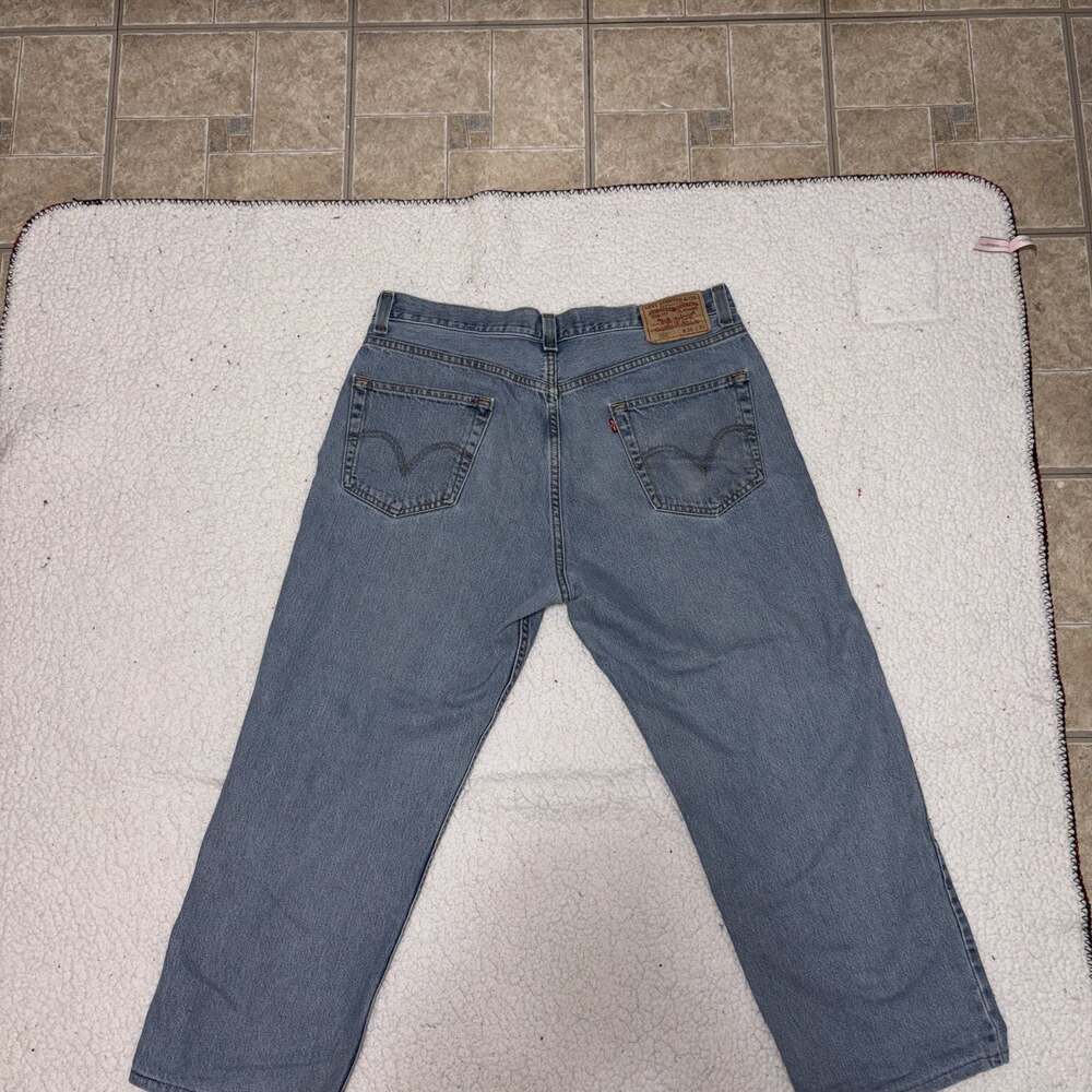 Levi's 505 Regular Fit Straight Denim Jeans Men's Light Wash